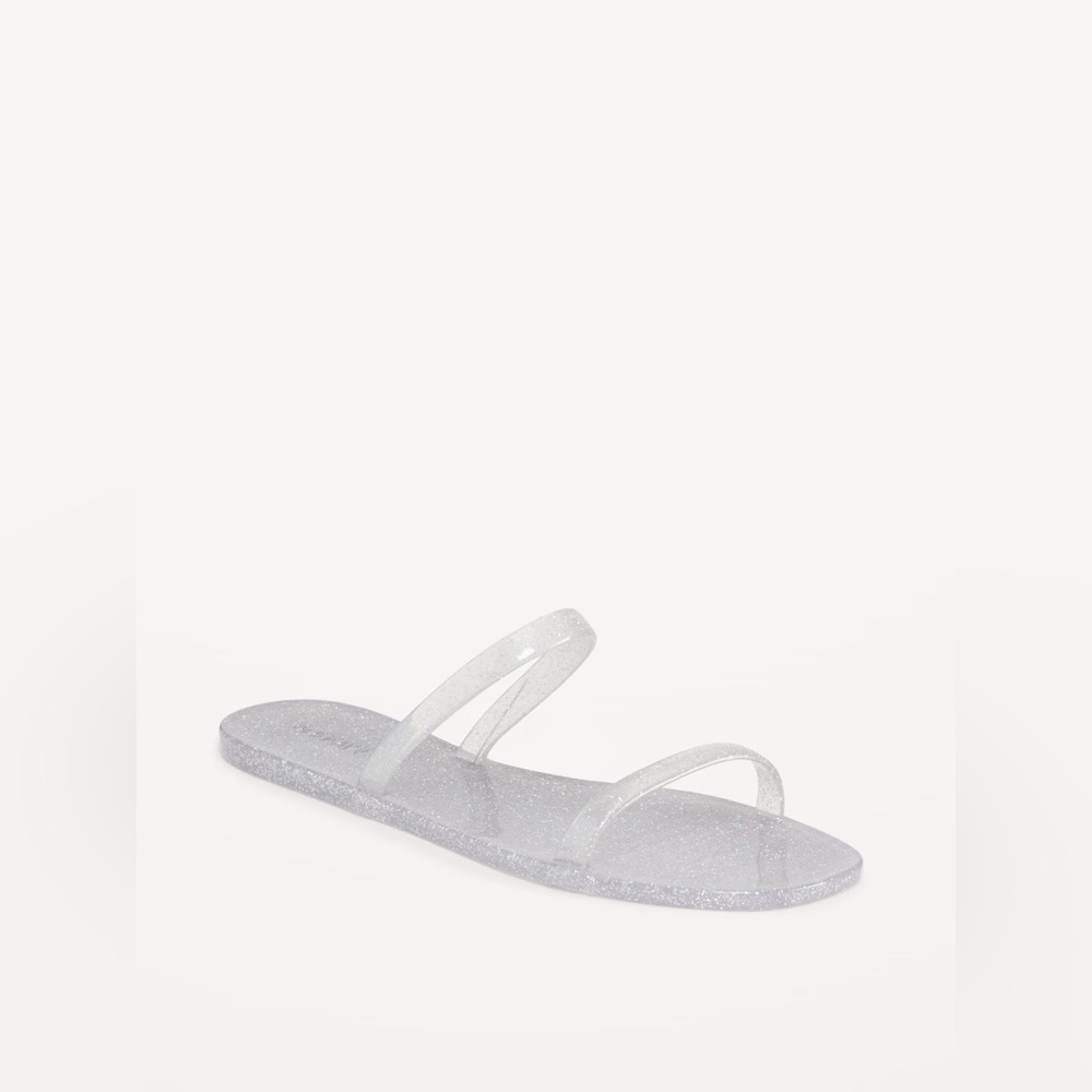 Jelly Slide Sandals • Size 8 • New with Tags✨